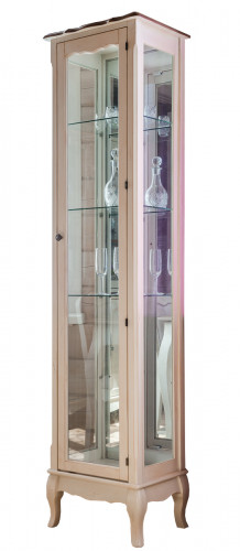 витрина mobilier de maison узкая высокая бежевая в Прокопьевске