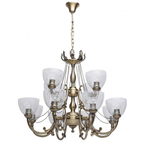 подвесная люстра mw-light аманда 481011712 бронза в Прокопьевске