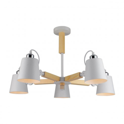 потолочная люстра arte lamp a7141pl-5wh белая в Прокопьевске