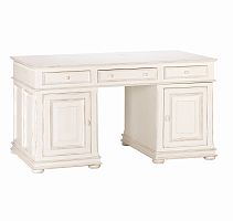 стол компьютерный нордик с состариванием, белый в Прокопьевске