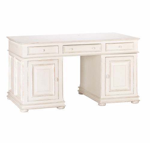 стол компьютерный нордик с состариванием, белый в Прокопьевске