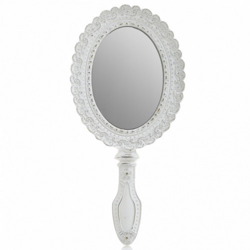 зеркало с ручкой белое овальное ariel в Прокопьевске