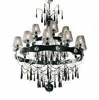 люстра 6886/12+6 v2515 от mm lampadari черная/серая в Прокопьевске