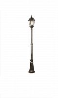 садово-парковый светильник arte lamp genova a1207pa-1bn в Прокопьевске
