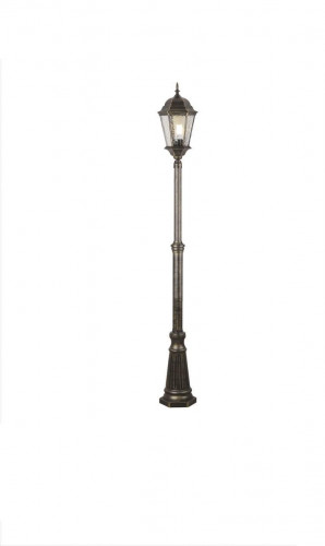 садово-парковый светильник arte lamp genova a1207pa-1bn в Прокопьевске