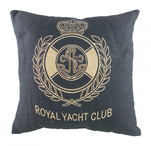 подушка с гербом королевского royal yacht club denim в Прокопьевске