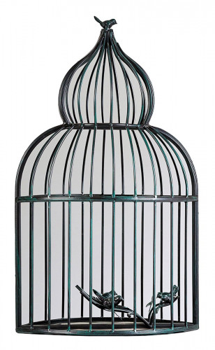 зеркало-клетка настольное черный антик булонь в Прокопьевске