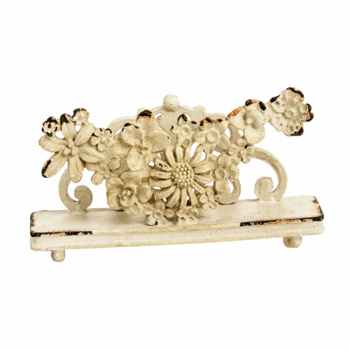 подставка для визиток pewter flower белая в Прокопьевске