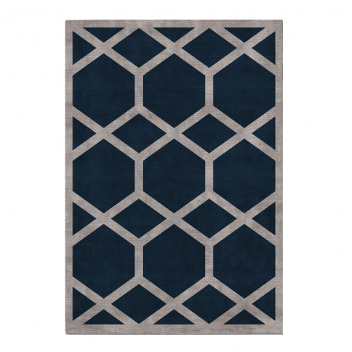ковер ahston blue 200x290 синий в Прокопьевске