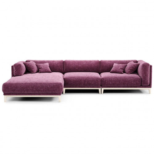 диван case угловой фиолетовый в Прокопьевске