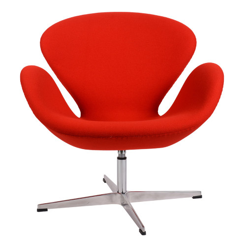 кресло arne jacobsen красное в Прокопьевске