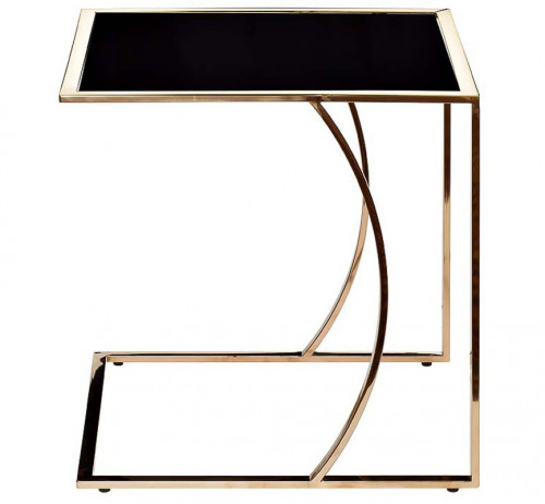 стол журнальный gold чёрный, золотой в Прокопьевске