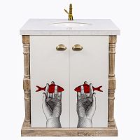тумба с раковиной океан снег fornasetti в Прокопьевске