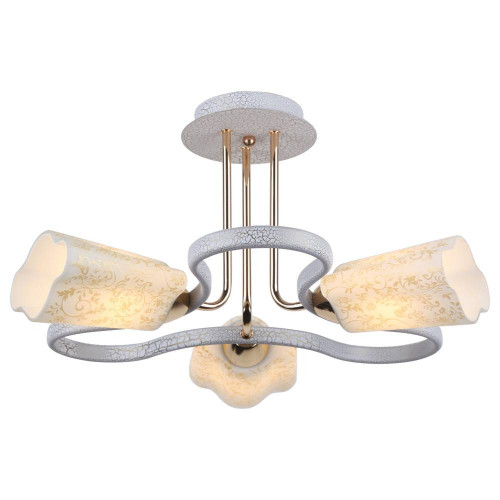 потолочная люстра arte lamp romola a8182pl-3wg белая в Прокопьевске