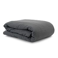 пододеяльник изо льна темно-серого цвета essential 200х200 в Прокопьевске