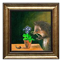 картина в раме ботаника в Прокопьевске