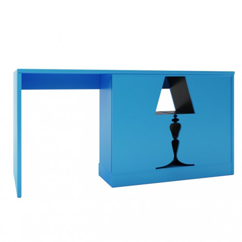 рабочий стол лампа голубой и черный от odingeniy в Прокопьевске