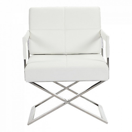 кресло aster x chair экокожа белое в Прокопьевске