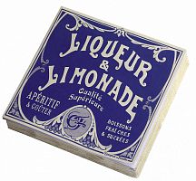 салфетки ликер и лимонад шт.(бумага,хсм) comptoir de famille в Прокопьевске