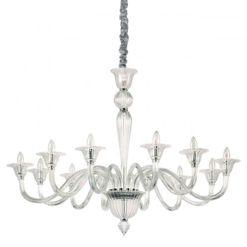 подвесная люстра ideal lux brigitta sp12 trasparente в Прокопьевске