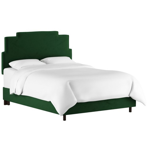 кровать двуспальная 180х200 зеленая paxton emerald velvet в Прокопьевске