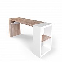 стол рабочий письменный белый ecocomb-5 в Прокопьевске