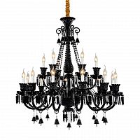 подвесная люстра omnilux crocefisso oml-87003-18 черная в Прокопьевске