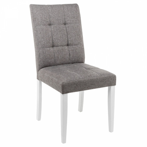 стул деревянный madina white / fabric pebble в Прокопьевске