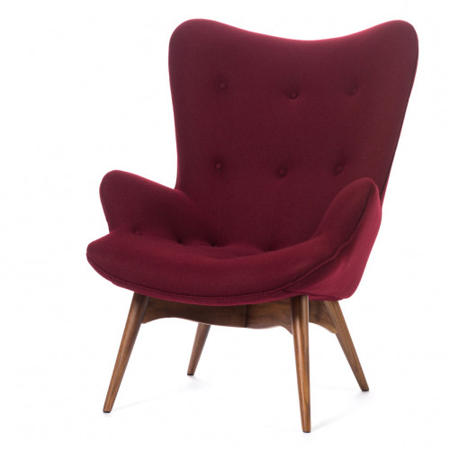 кресло contour 2 бордовое в Прокопьевске