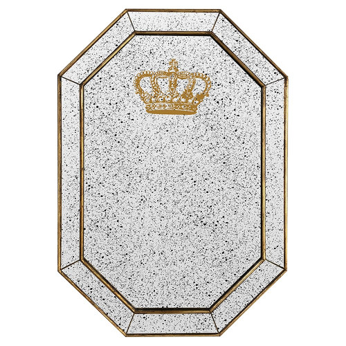 зеркало состаренное восьмиугольное с короной crown в Прокопьевске