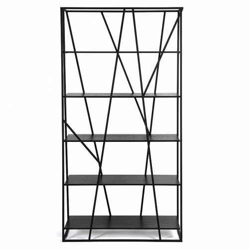 стеллаж powell black черный дуб в Прокопьевске