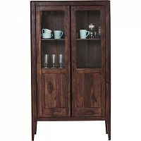 шкаф-витрина brooklyn walnut коричневый 100x40 в Прокопьевске