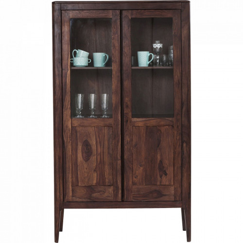шкаф-витрина brooklyn walnut коричневый 100x40 в Прокопьевске