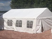 шатер для кафе ромис с окнами белый в Прокопьевске