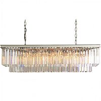 люстра odeon l80 silver&glass серая, прозрачная в Прокопьевске