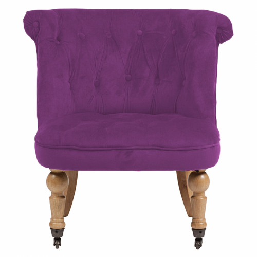кресло amelie french country chair фиолетовое в Прокопьевске