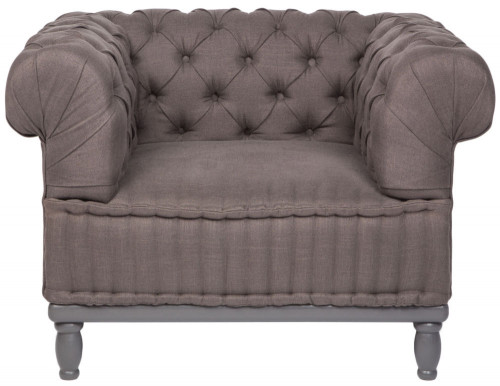 кресло club chair серое в Прокопьевске