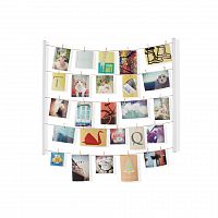 панно с зажимами для 40 фотографий hangit белое в Прокопьевске