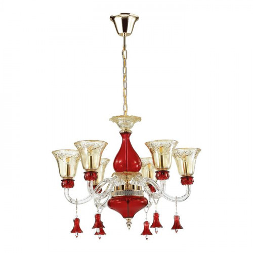 подвесная люстра odeon light madlen 4004/6 в Прокопьевске