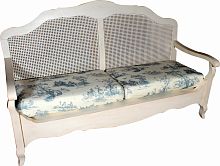французкая лавочка mobilier de maison сине-белая в Прокопьевске