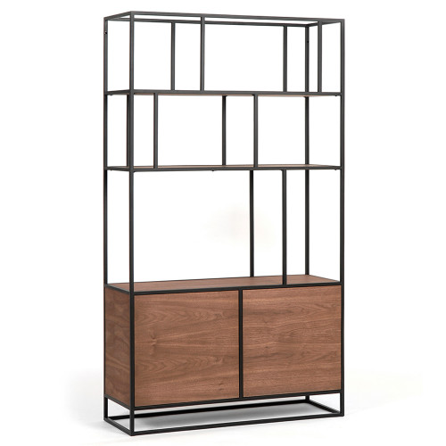 стеллаж makella new black американский орех в Прокопьевске