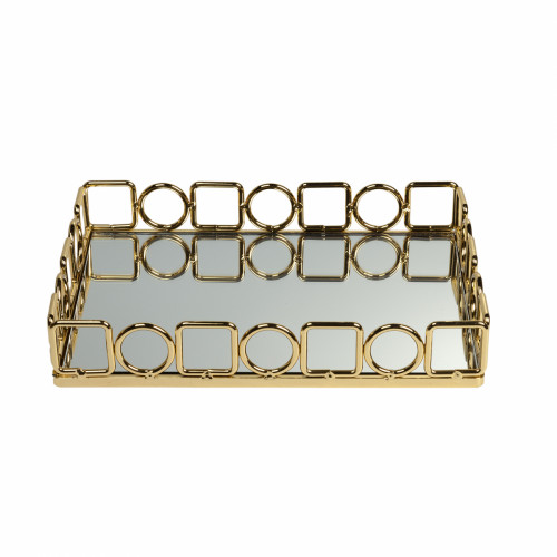 зеркальный поднос debra крвадратный в Прокопьевске