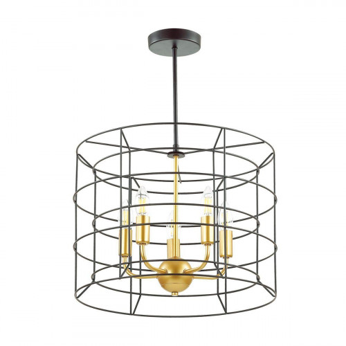 подвесная люстра lumion rupert 4410/5 черная в Прокопьевске