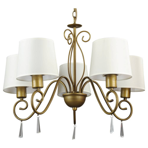 подвесная люстра arte lamp carolina a9239lm-5br в Прокопьевске