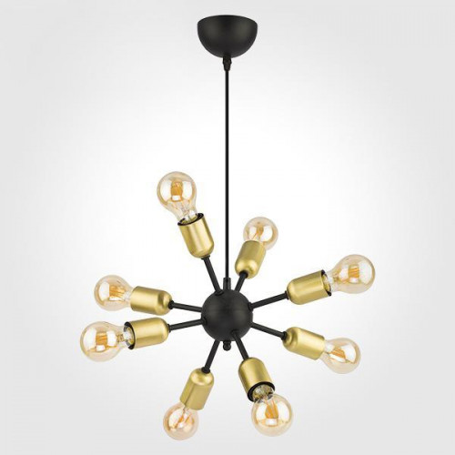 подвесная люстра tk lighting 1468 estrella black в Прокопьевске