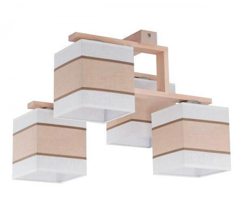 потолочная люстра tk lighting 562 lea white 4 в Прокопьевске