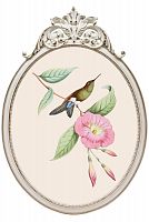 репродукция гравюры «птица счастья» в раме «офелия», версия 2 в Прокопьевске