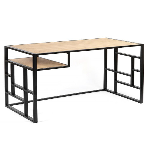 рабочий стол millenium lite black светлый дуб в Прокопьевске