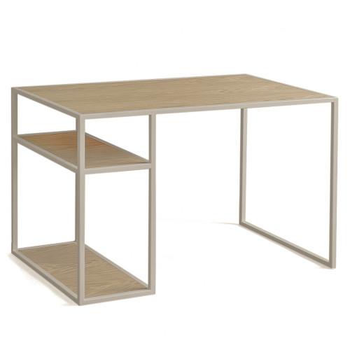 рабочий стол romero темный дуб на светлом каркасе в Прокопьевске