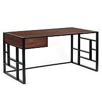 рабочий стол millenium lite 2 black американский орех в Прокопьевске